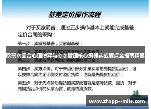 欧冠次回合心理博弈与心态管理核心策略实战要点全指南精要 欧冠次回合心理博弈与心态管理核心策略实战要点全指南精要